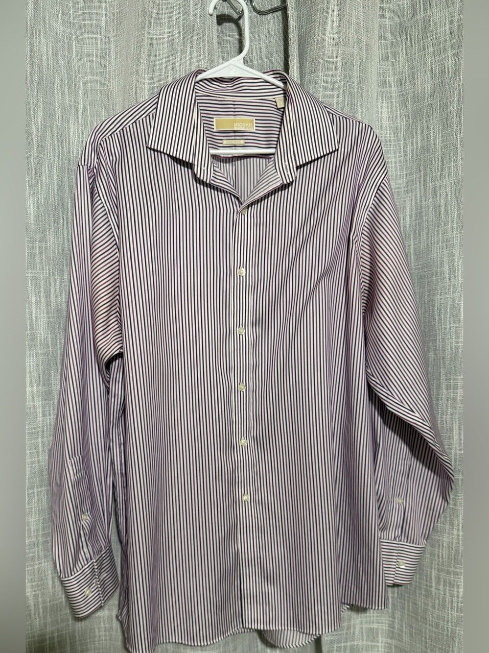 Michael Kors  Non Iron  Long Sleeve Dress Shirt Men’s 17 1/2 34/35